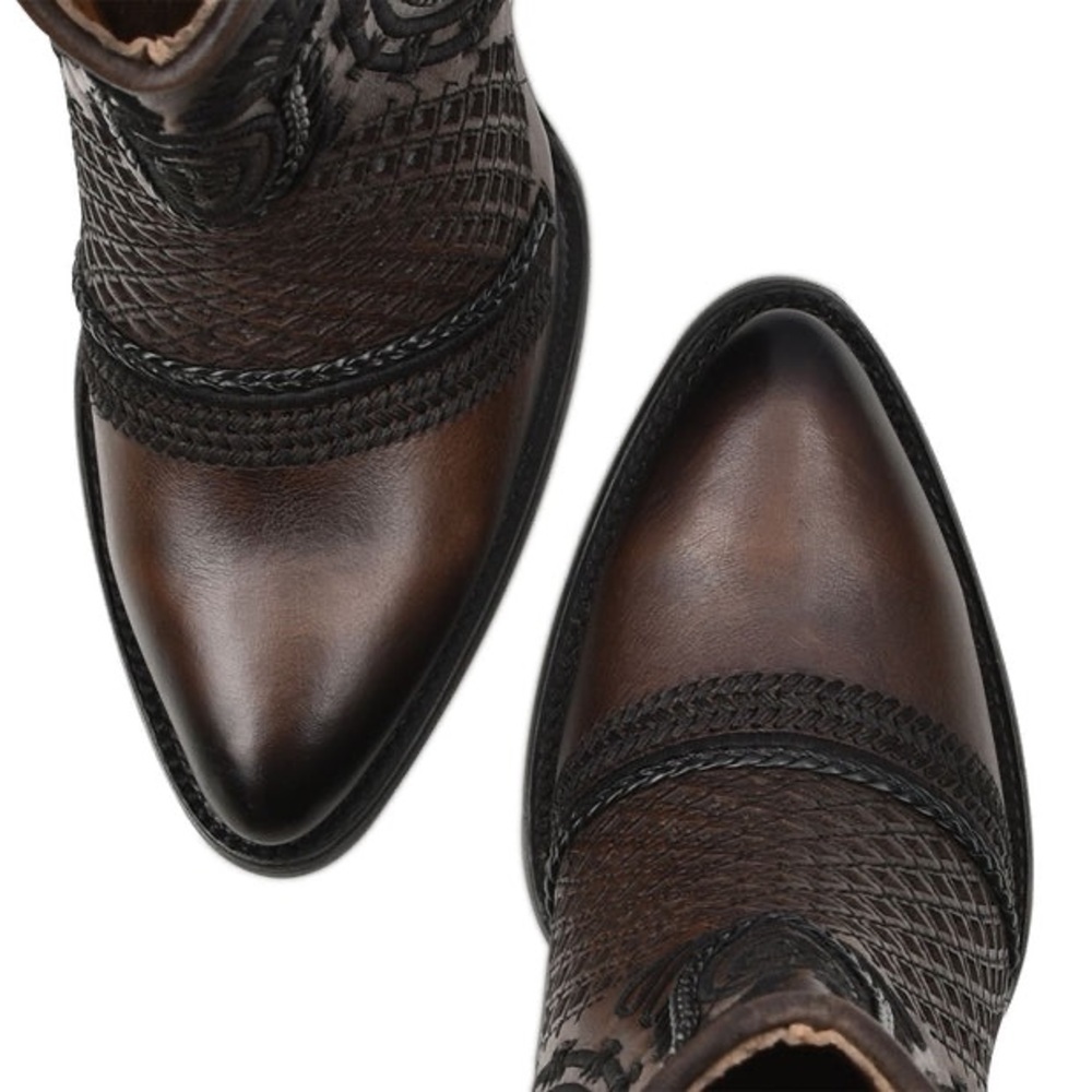 NIB Cuadra Genuine Leather Booties - Picture 5 of 6